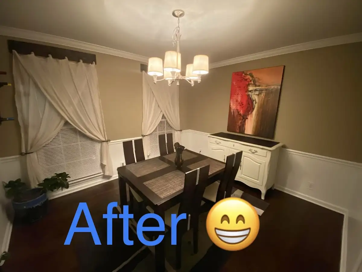 Professional dining room restoration after water damage in Arnold