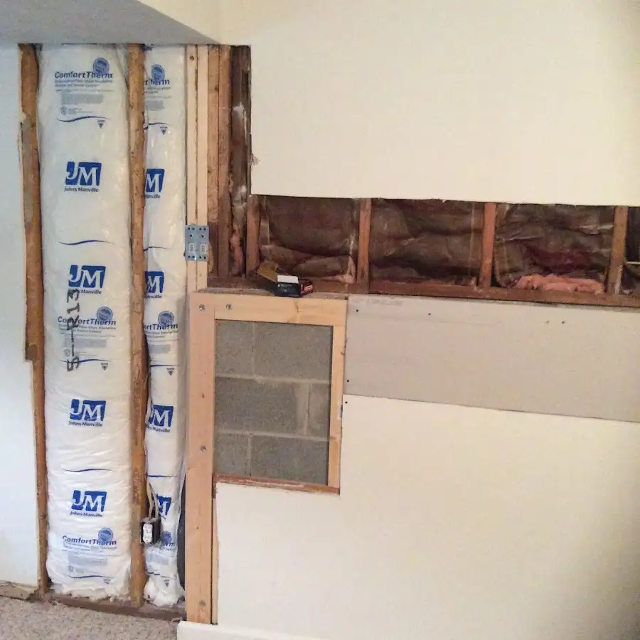 Wall insulation replacement during Odor Removal & Deodorization in Arnold